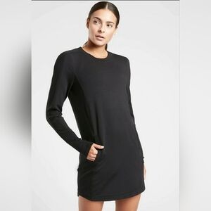 Athleta NWT Balance Light Sweatshirt Dress Medium
